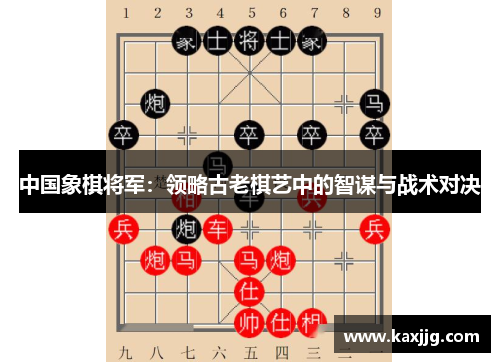 中国象棋将军：领略古老棋艺中的智谋与战术对决